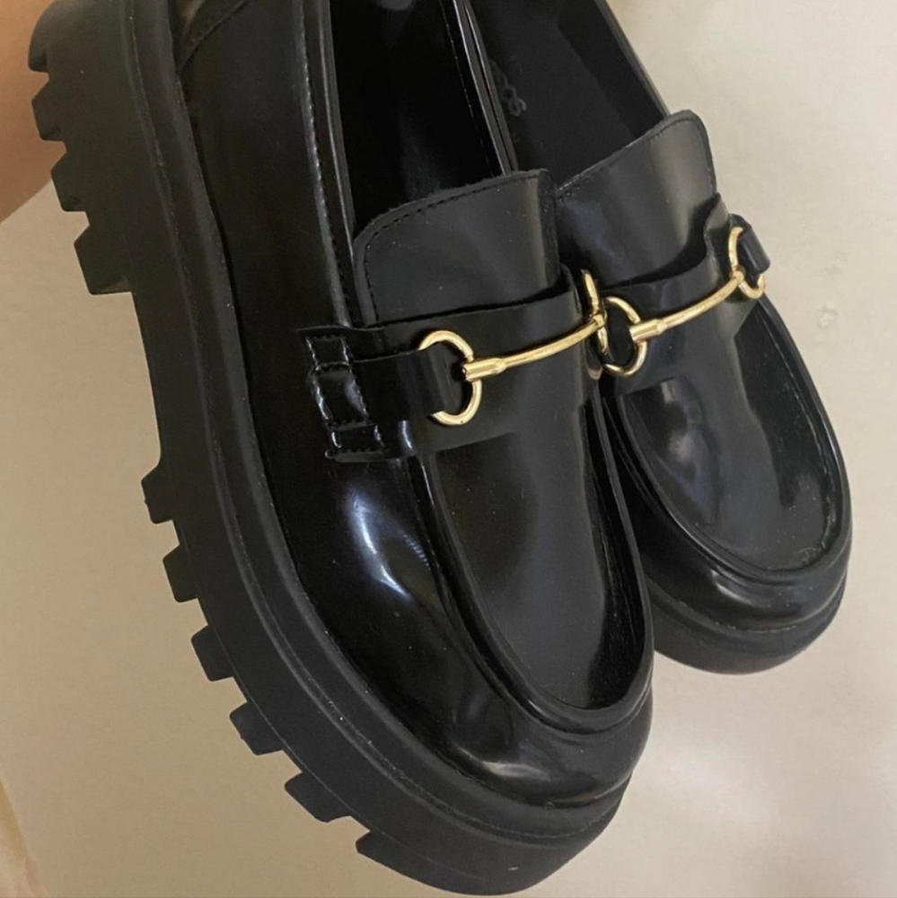 Asos chunky platform loafers